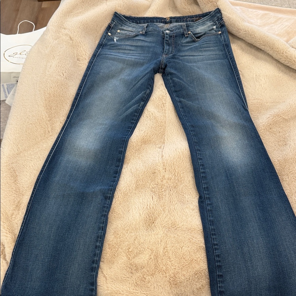 Women's 7 For All Mankind A Pocket Size 31 - Picture 6 of 7